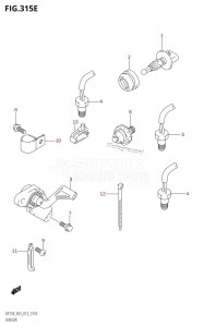 DF225Z From 22503Z-210001 (E03)  2012 drawing SENSOR (DF250T:E03)