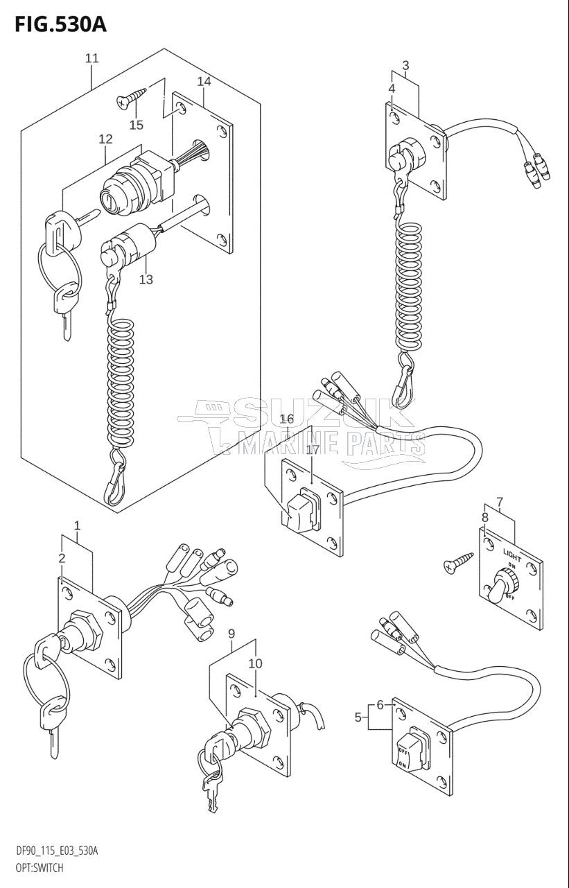 OPT:SWITCH (K1,K2,K3,K4)