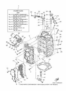 FL250DETU drawing CYLINDER--CRANKCASE-1