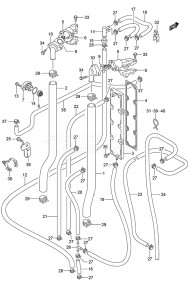 Outboard DF 225 drawing Thermostat