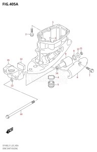 DF140BT From 14005F-340001 (E11 E40)  2023 drawing DRIVE SHAFT HOUSING