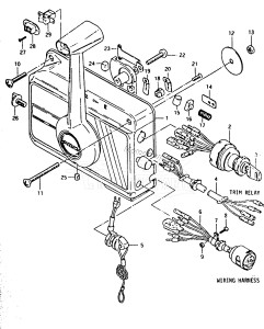 DT50M From 5002-100001 ()  1988 drawing REMOTE CONTROL (3)