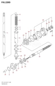 DT25 From 02503K-710001 (P36-)  2017 drawing TRANSMISSION (DT30:P40)