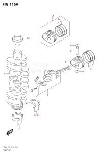 07003F-910001 (2019) 70hp E03-USA (DF70A  DF70ATH) DF70A drawing CRANKSHAFT