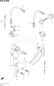 17501Z-680001 (2006) 175hp E01-Gen. Export 1 (DF175ZK6) DF175Z drawing SENSOR