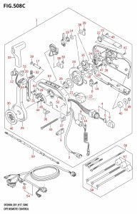 DF200AZ From 20003Z-710001 (E01 E40)  2017 drawing OPT:REMOTE CONTROL (DF200AT:E40)