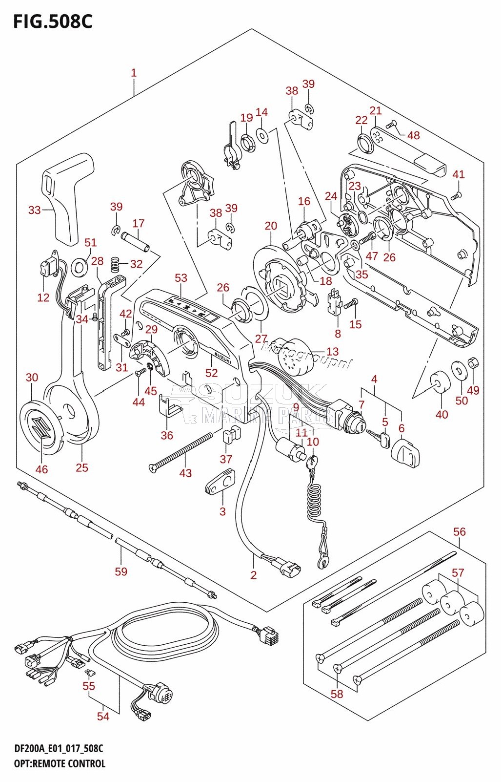 OPT:REMOTE CONTROL (DF200AT:E40)