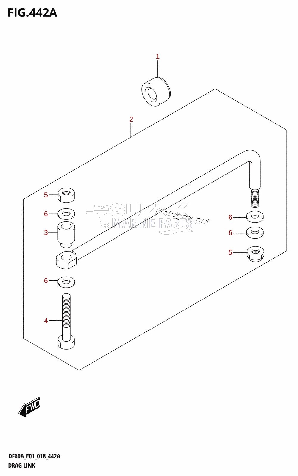 DRAG LINK (DF40A,DF40AST,DF50A,DF60A,DF50AVT,DF60AVT)