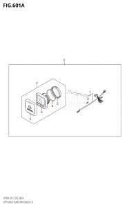 DF75A From 07501F-340001 (E03)  2023 drawing OPT:MULTI FUNCTION GAUGE (1) (DF70A,DF80A,DF90A,DF100B)