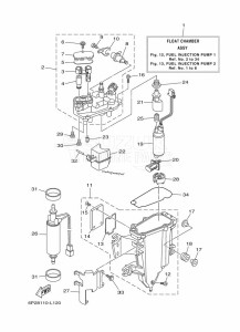 F200CETX drawing FUEL-PUMP-1