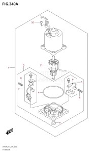 DF100B From 10004F-140001 (E01 E40)  2021 drawing PTT MOTOR (DF70A,DF70ATH,DF80A,DF90A,DF90ATH)