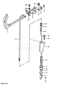 DT15 From 01501-301001 till 303840 ()  1983 drawing CLUTCH