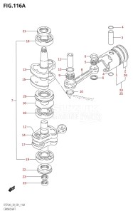 DT30 From 03001-510001 ()  2005 drawing CRANKSHAFT