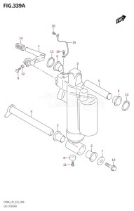 DF100B From 10004F-340001 (E01 E40)  2023 drawing GAS CYLINDER (DF90AWQH)