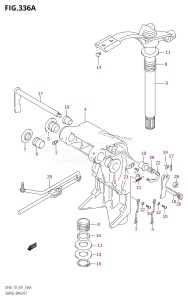 DF70 From 07001F-780001 (E01 E40)  2007 drawing SWIVEL BRACKET