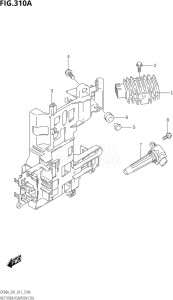 04003F-210001 (2012) 40hp E01-Gen. Export 1 (DF40AQH  DF40AT) DF40A drawing RECTIFIER / IGNITION COIL