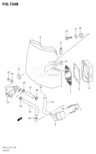 DF50 From 05001F-780001 (E03)  2007 drawing SILENCER (K1,K2,K3,K4,K5,K6)