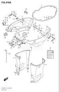 15003P-040001 (2020) 150hp E01 E03 E40-Gen. Export 1 - USA (DF150AP  DF150AP) DF150AP drawing SIDE COVER