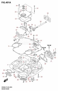 DF300B From 30003F-040001 (E11)  2020 drawing ENGINE HOLDER