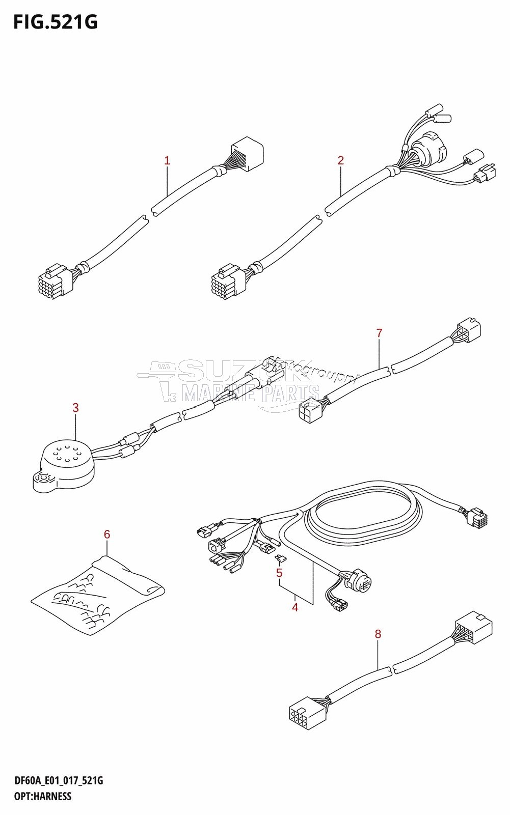 OPT:HARNESS (DF60A:E01)