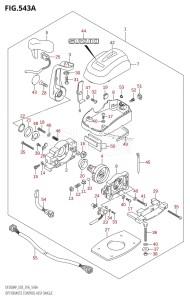 DF200AP From 20003P-610001 (E03)  2016 drawing OPT:REMOTE CONTROL ASSY SINGLE