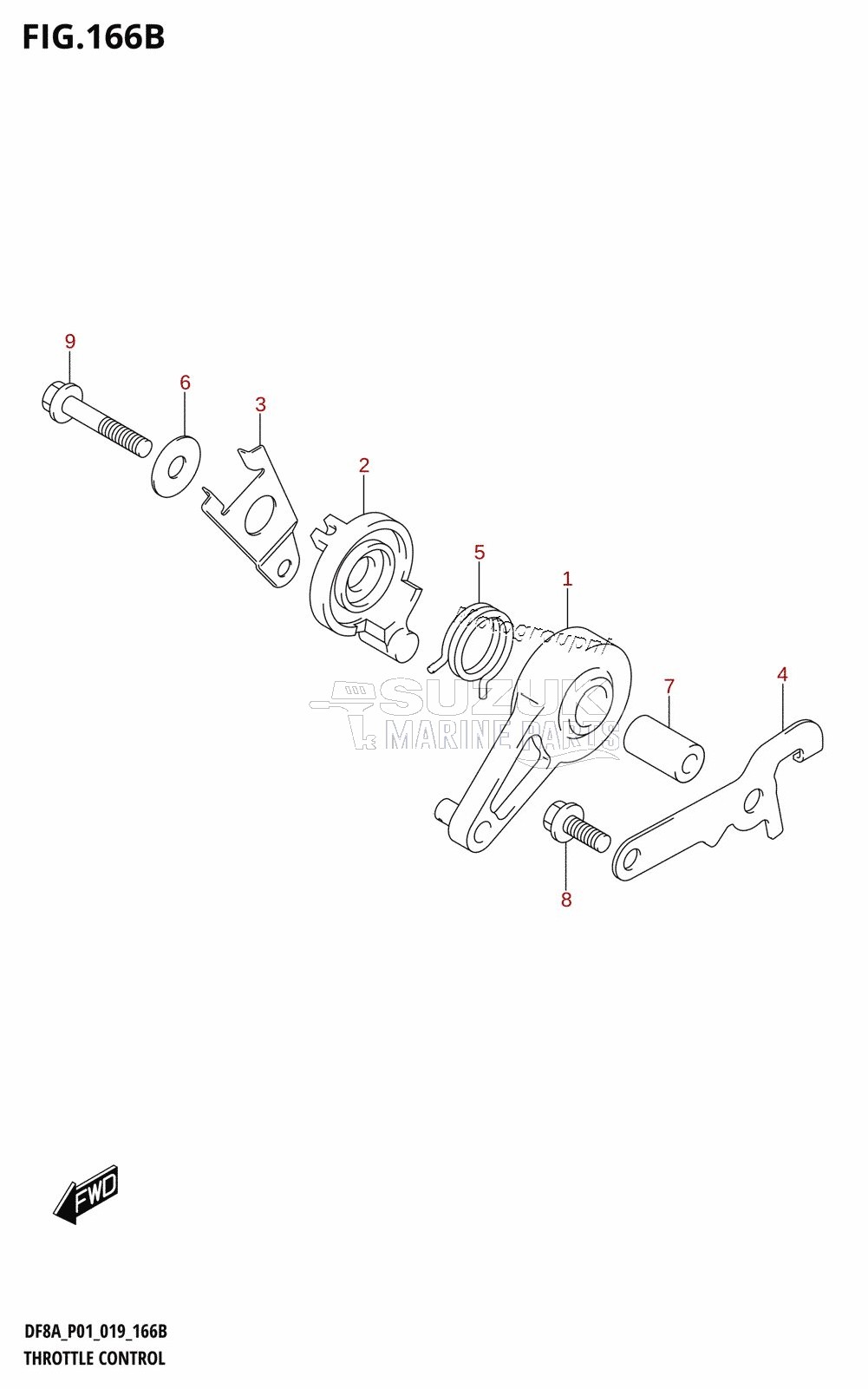 THROTTLE CONTROL (DF8AR,DF9.9AR)