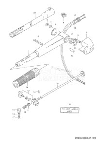 DT30C From 03003-751001 ()  1997 drawing HANDLE