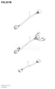 00995F-240001 (2022) 9.9hp E03 P03-USA (DF9.9B  DF9.9B    DF9.9BT  DF9.9BT    DF9.9BTH) DF9.9B drawing OPT:HARNESS (SEE NOTE)