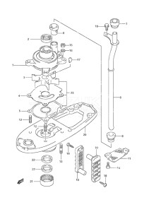 Outboard DF 40 drawing Water Pump