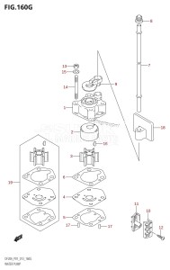 DF9.9B From 00995F-240001 (E03)  2022 drawing WATER PUMP (DF20AR:P01)