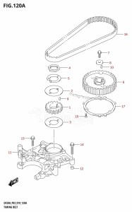 DF15A From 01504F-910001 (P03)  2019 drawing TIMING BELT