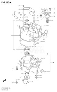 00252F-210001 (2012) 2.5hp P03-U.S.A (DF2.5) DF2.5 drawing CYLINDER BLOCK