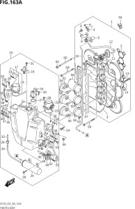 25003Z-910001 (2019) 250hp E03 E40-USA - Costa Rica (DF250ST  DF250Z) DF250Z drawing THROTTLE BODY