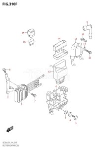 DF20A From 02002F-410001 (P01)  2014 drawing RECTIFIER /​ IGNITION COIL (DF15ATH:P01)