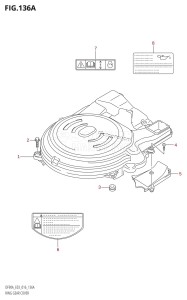 DF70A From 07003F-610001 (E03)  2016 drawing RING GEAR COVER