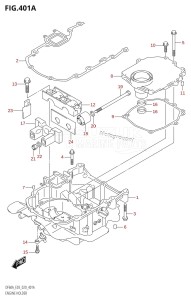 DF40A From 04003F-040001 (E03)  2020 drawing ENGINE HOLDER (DF40A,DF50A,DF60A)