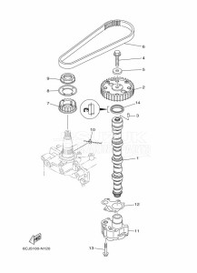 F40GETL drawing OIL-PUMP