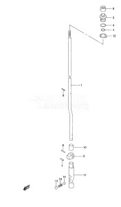 Outboard DF 50A drawing Clutch Rod