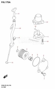 DF9.9B From 00995F-810001 (P01)  2018 drawing OIL PUMP