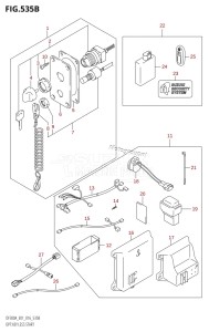 DF250A From 25003P-610001 (E01 E40)  2016 drawing OPT:KEY LESS START (DF250A:E01)