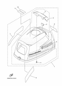 F2-5AMHS drawing FAIRING-UPPER