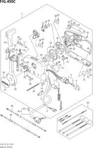 04001F-880001 (2008) 40hp E01-Gen. Export 1 (DF40QHK8  DF40TK8) DF40 drawing REMOTE CONTROL (K5,K6,K7,K8,K9,K10)