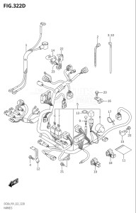 01504F-140001 (2021) 15hp P01-Gen. Export 1 (DF15A   DF15AR   DF15AT   DF15ATH) DF15A drawing HARNESS (DF9.9BTH,DF20ATH)