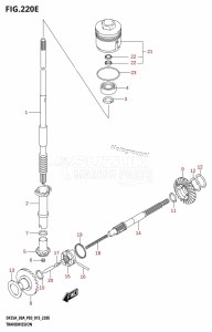 DF25A From 02504F-510001 (P03)  2015 drawing TRANSMISSION (DF25AQ:P03)