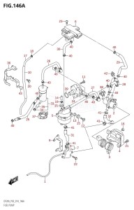 DF9.9B From 00995F-410001 (P03)  2014 drawing FUEL PUMP