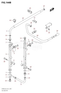 DF300A From 30002P-610001 (E01 E40)  2016 drawing FUEL INJECTOR (DF300A:E40)