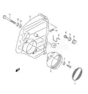 DF25T From 02501F-151001 ()  2001 drawing SILENCER