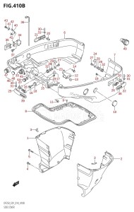 DF200 From 20002F-410001 (E01 E40)  2014 drawing SIDE COVER (DF200T:E01)