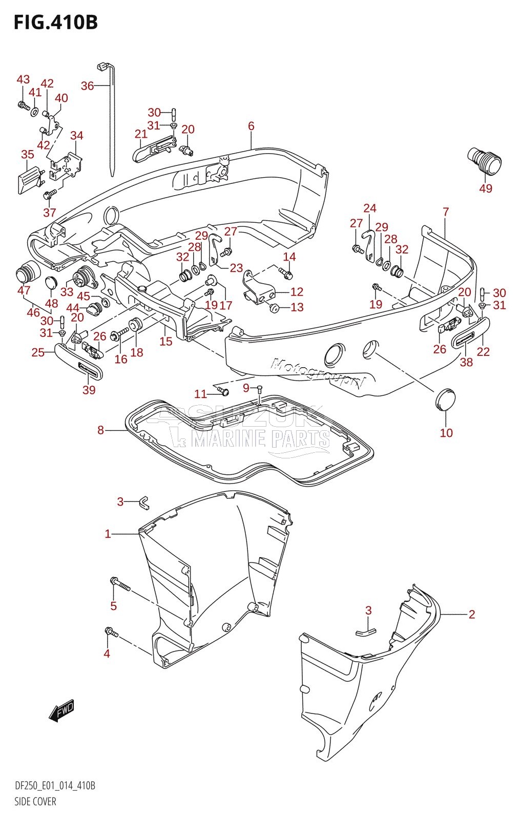 SIDE COVER (DF200T:E01)