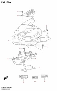 DF40A From 04003F-810001 (E01)  2018 drawing RING GEAR COVER